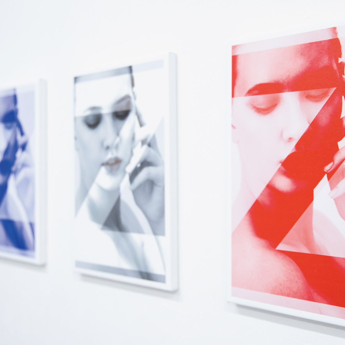 アートパネル ZEENYA ジーニャ ファブリックパネル モダン 90×52cm